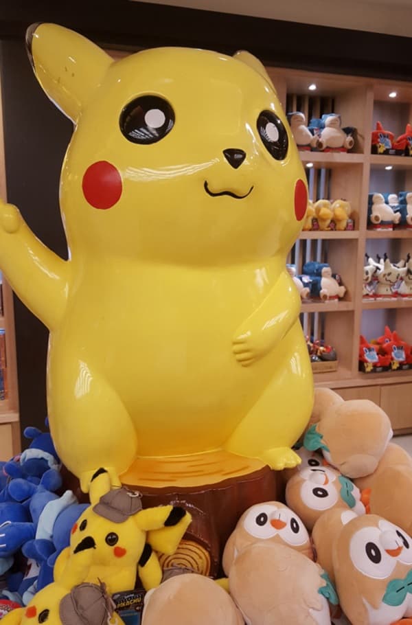 Pokemon Display in Mitsukoshi Department Store